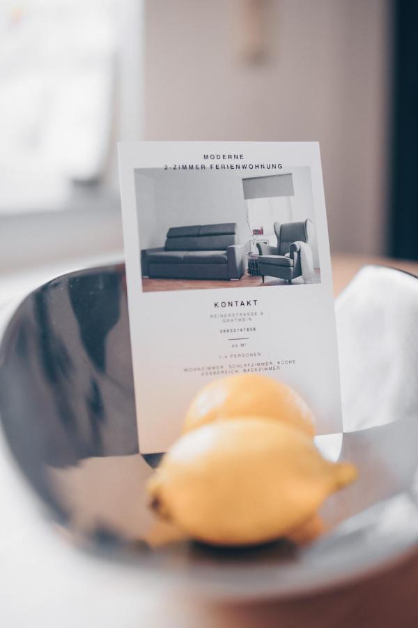 Moderne 2-Zimmer Wohnung Gratwein Dış mekan fotoğraf